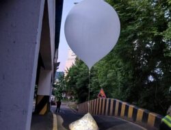 Balon Sampah dari Korea Utara Ganggu Penerbangan di Korea Selatan, Picu Kebakaran di Atap Bangunan