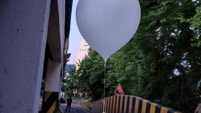 Balon Sampah dari Korea Utara Ganggu Penerbangan di Korea Selatan, Picu Kebakaran di Atap Bangunan