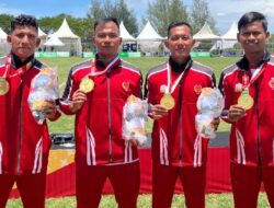 Tim Putra Rugby Aceh Raih Emas PON 2024, Empat Atlet Anggota Polda Aceh Berkontribusi