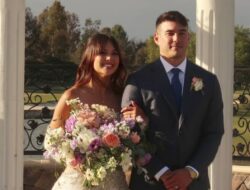 Resepsi Pernikahan Megah Aurelie Moeremans dan Tyler Bigenho di Amerika