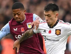 Manchester United Terkalahkan di Markas Aston Villa