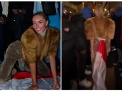 Bonnie Blue Diduga Lecehkan Bendera Merah Putih di Depan Kedutaan Besar RI di London