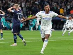 Tanpa Kylian Mbappé, Madrid Takluk di Bernabéu dari Manchester City