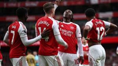 Arsenal Kembali Puncaki Klasemen Liga Inggris Setelah Kalahkan City