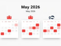 Mei 2026 Bukan Bulan Biasa: Tiga Long Weekend Siap Ubah Pola Libur, Ini Jadwal Lengkapnya